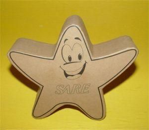 Star Shape Kraft Paper Box for Gift Package