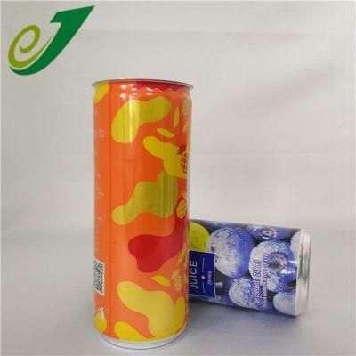 Custom Printed Aluminum Cans Energy 250ml Juice Cans