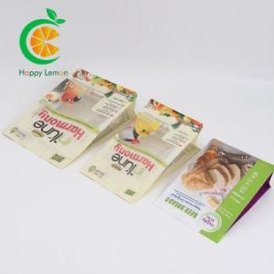 China Manufacturer Side Gusseted Plastic Foil Stand up Kraft Coffee Sachet Milk Powder Packaging Bag