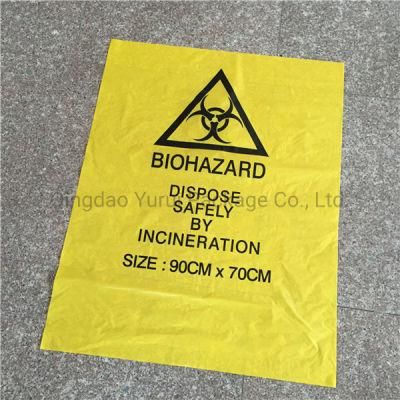 Heavy Duty HDPE Yellow Biohazard Bags