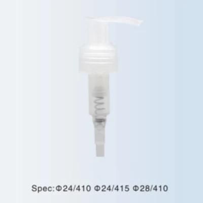 28/410 24/410 Twist Screw Lock Black Metal Lotion Pump for Cosmetic Bottles
