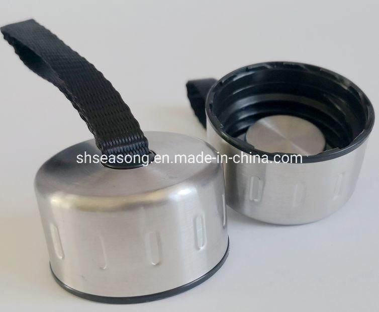 Bottle Cap / Stainless Steel Lid with Rope / Plastic Cap (SS4320)