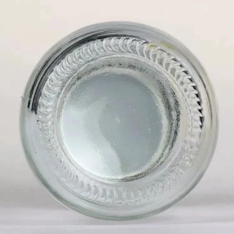 Popular Mini Size Glassware Yogurt Storage Jar Pudding Honey Ice Cream Cups Glass Jar with Lid