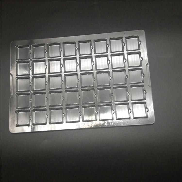 Clear Transparent Electronic Components Packaging Tray