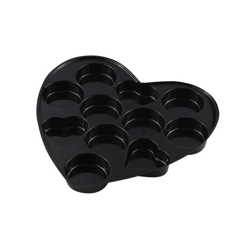 Black Candy Blister Box Insert Truffle Chocolate Plastic Tray