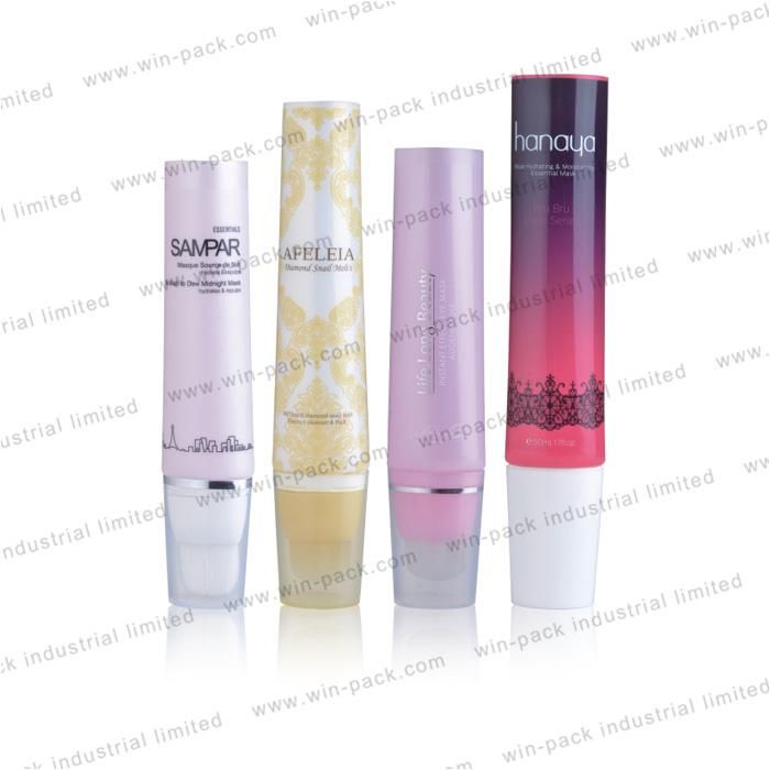 Eco Friendly Cosmetic Squeeze Plastic Colorful Tube 50ml