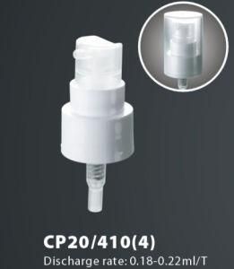 20/400 White Plastic Cream PP Material Cosmetic Cream Pump