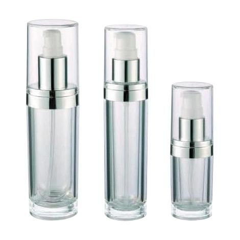 Clear Airless Bottle for Face Cream