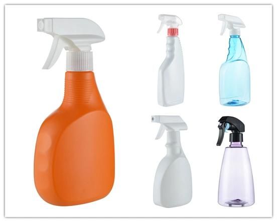 Factory Wholesale 500ml Plastic Pet Bottle Trigger Sprayer Pump Bottle Set