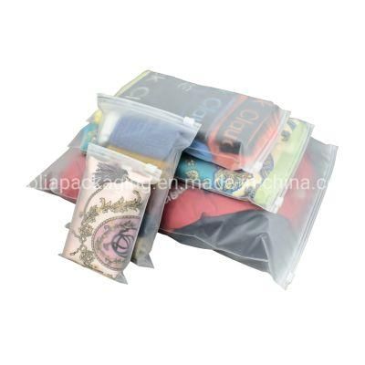 Plastic Packaging for Clothe Zipper Zip Lock Package Bags Clothes Custom Clothes Bags PE Packaging Slide Clear Custom Zipper Bag