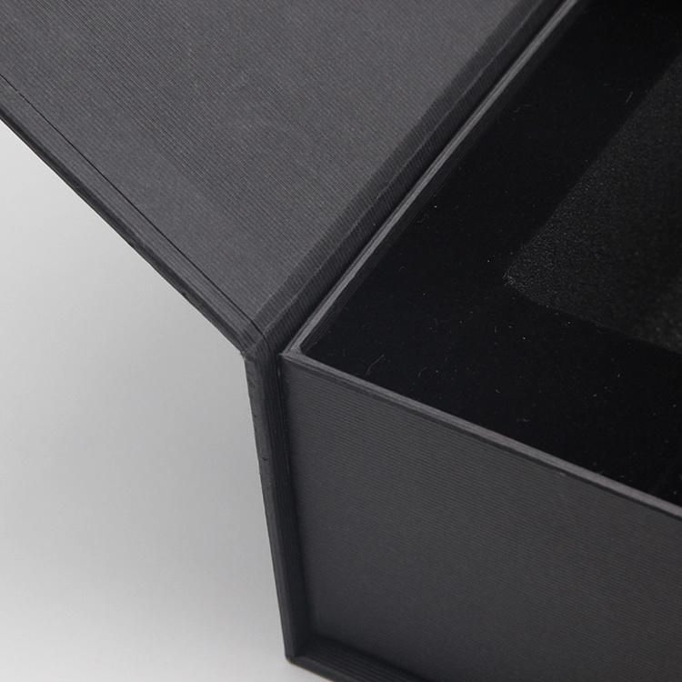 Custom Printing High Quality T Shirt Packaging Matte Black Gift Box