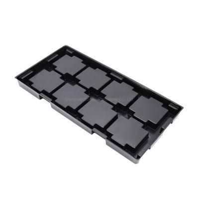 Custom Made Black Vacuum Forming Plastic Electronic Blister Tray