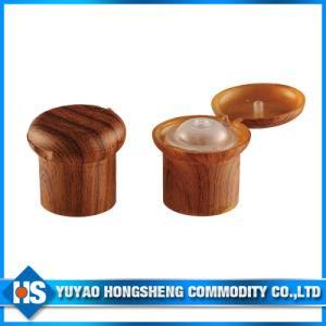 Wooden Plastic Grafts Shampoo Cap for Bottle