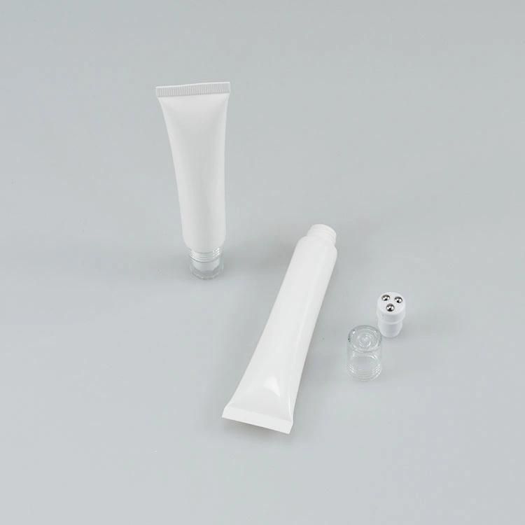 Plastic PP Soft Squeeze Tube 30g Packaging with Massage Applicator Soft Tube