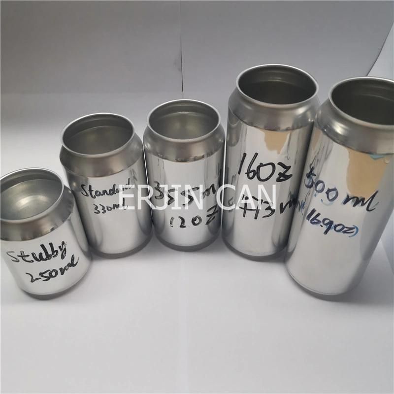 250ml Aluminum Slim Cans for Coffee Drinks Packaging