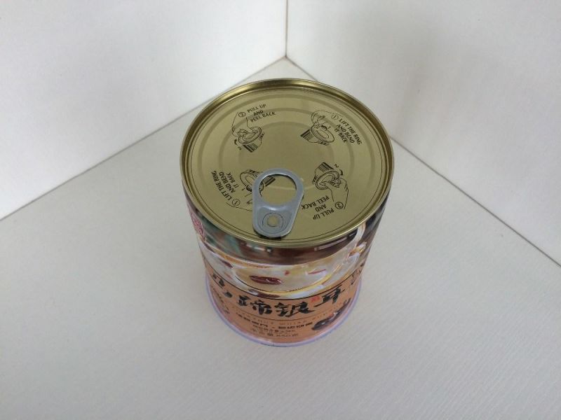 Empty Tin Can for Water Chestnut White Fungus