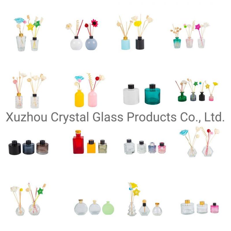 Empty Perfume Bottle Transparent Fancy Bottle Customize EVA Bracket and Box.