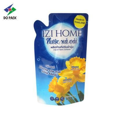 Dq Pack Custom Printed Mylar Bag Wholesale Packaging Bag Special Shape Stand up Pouch for Detergent Packaging