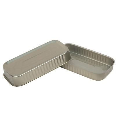 Club Sardine Fish Can and Rectangular Can