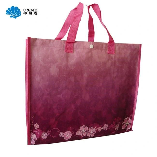 Custom Ecofriendly Colorful Print Laminated PP Plastic Woven Bag