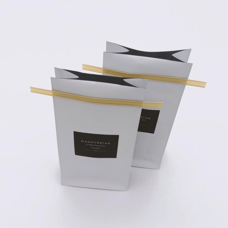 Customized Standup Coffee Tea Packaging Bag Food Packaging Plastic Bag zipper Lock Foil Bag