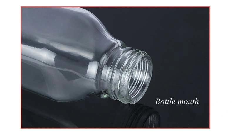 310ml Round Glass Beverage Bottle with Metal Lid /Beverage Bottle in Store From China