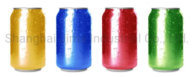 Empty Customize Print Slim Sleek Standard Stubby Color 187ml 250ml 310ml 330ml 473ml 500ml Aluminum Beer Beverage Juice Soda Can with Easy Open Lid