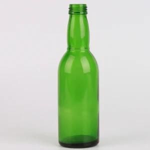 Supply Glass Beer Wine Bottle 750ml Clear Green Amber Glass Container for Wine Beverage