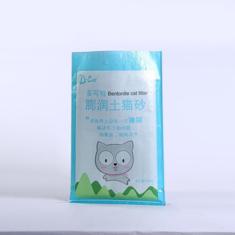 China Factory Package Bag for Silica Gel Cat Litter for Wholesale 20 Kg with Custom Design