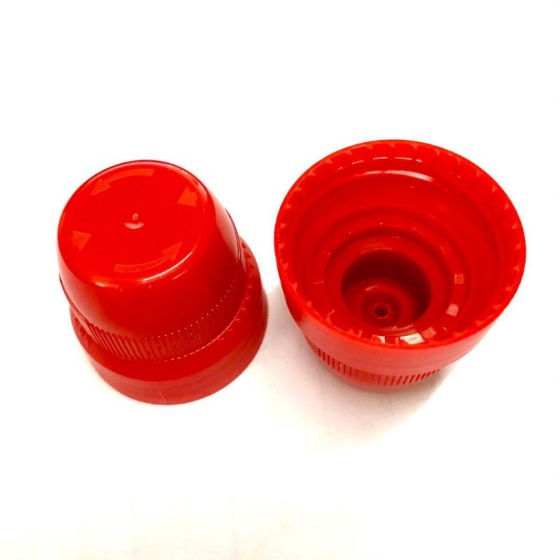 New Design Double Anti-Theft Two-Piece Set, Hand Pressing Opening Manner Plastic Bottle Cap Pressing Cap China Supplier