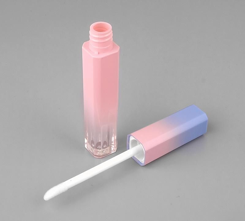 Affordable Factory Price Bulk Pink Lipgloss Bottle with Brush Custom Empty Lip Gloss Tube Container Packaging