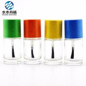 12ml Hot Selling Round Empty Polish Bottle Gel Polish Glass Bottle with Plastic Cap