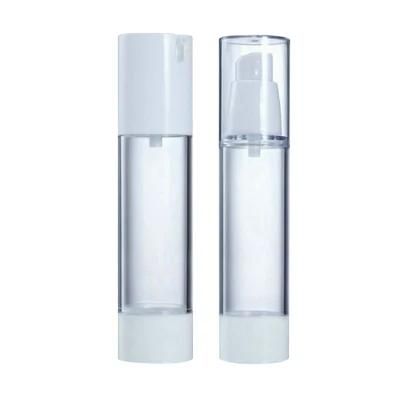 Popular Transparent Airless Cosmetic Bottle for Skin Care