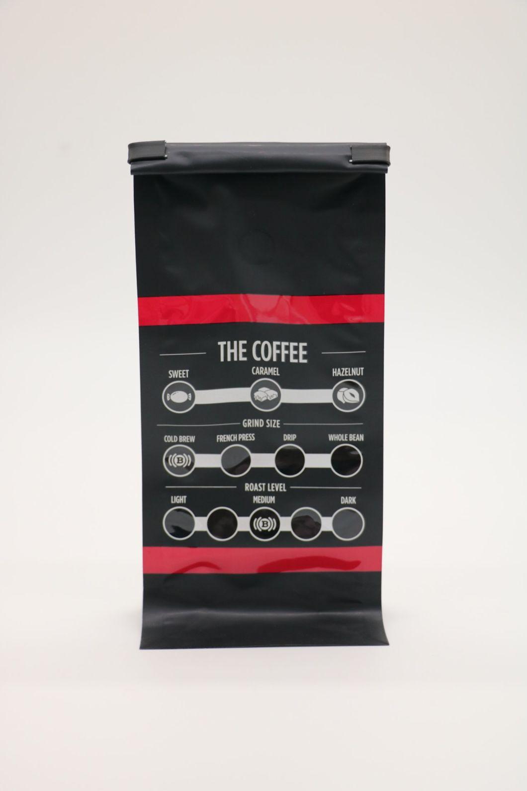 Side Gusset Metallized Bag for Coffee Packaging