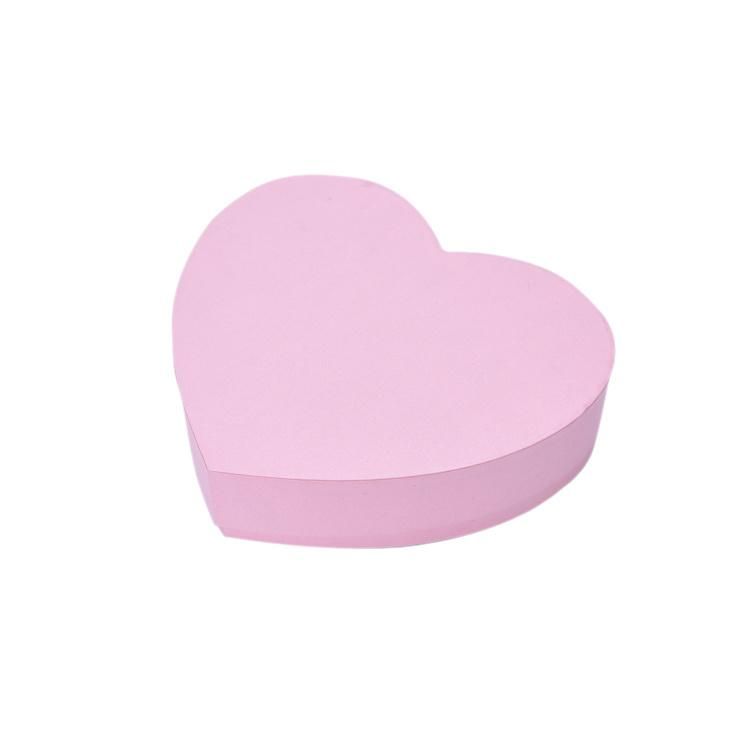 Custom Design Hot Sale Skincare Gift Box Heart Shape Jewelry Box Cardboard Box with Divider