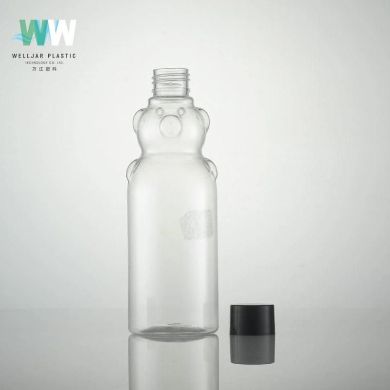 250ml Plastic Pet Bear Shaped Bottle with Lotion Pump