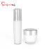 Wholesale 50g Elegant White Acrylic Plastic Cream Jar for Sink Care Cosmetic Jar