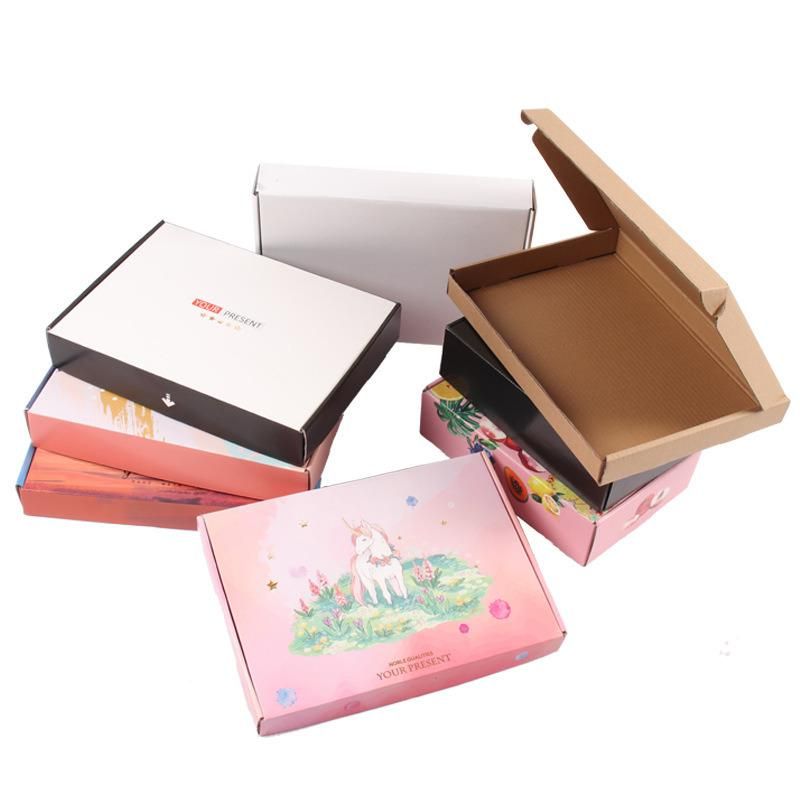 Custom Logo Kraft Cardboard Airplane Paper Box Handmade Soap Packaging Box Candy Gift Box