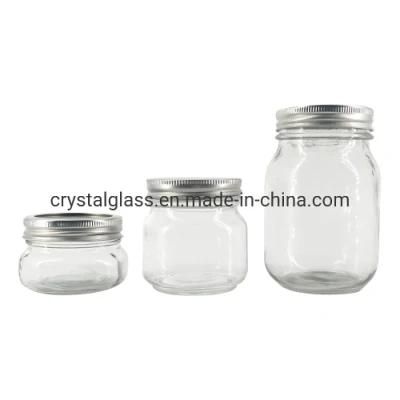 4oz Regular Mouth Mini Mason Jars with Lids and Bands Quilted Crystal Glass Canning Jars for Food Storage, Jam