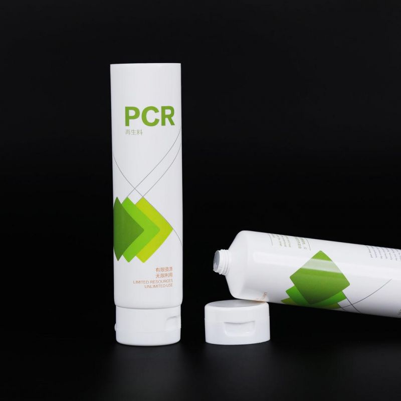 Wholesale Squeeze Empty Biobased Toothpaste Plastic Tube with Painter Lid Toothpaste Tube