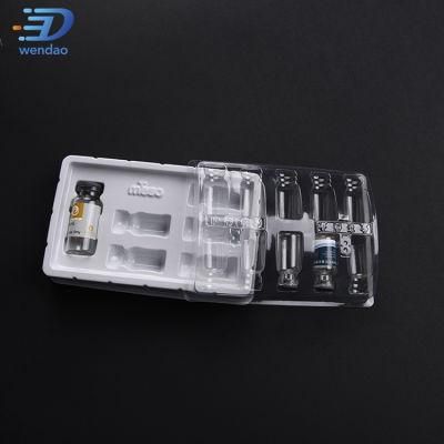 Custom PVC 2ml Ampoule Vial Blister Tray Packaging