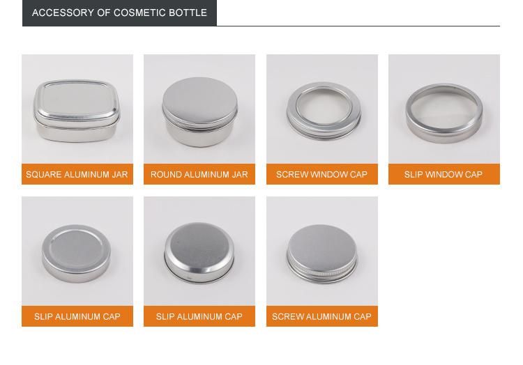 Cosmetic Aluminum Jar for Cosmetics Cream Pacakging (PPC-ATC-090)