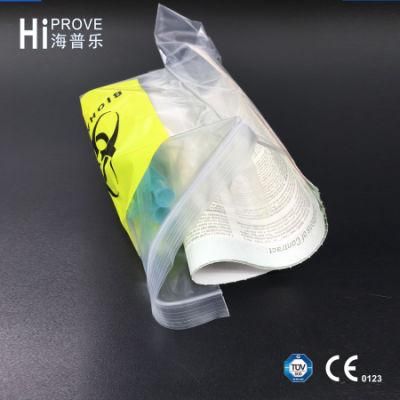 Ht-0735 Custom Printed Biohazard Specimen Transport Bag
