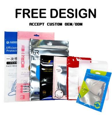 New Design Printed for Mobile Case Clear Zipper Bag