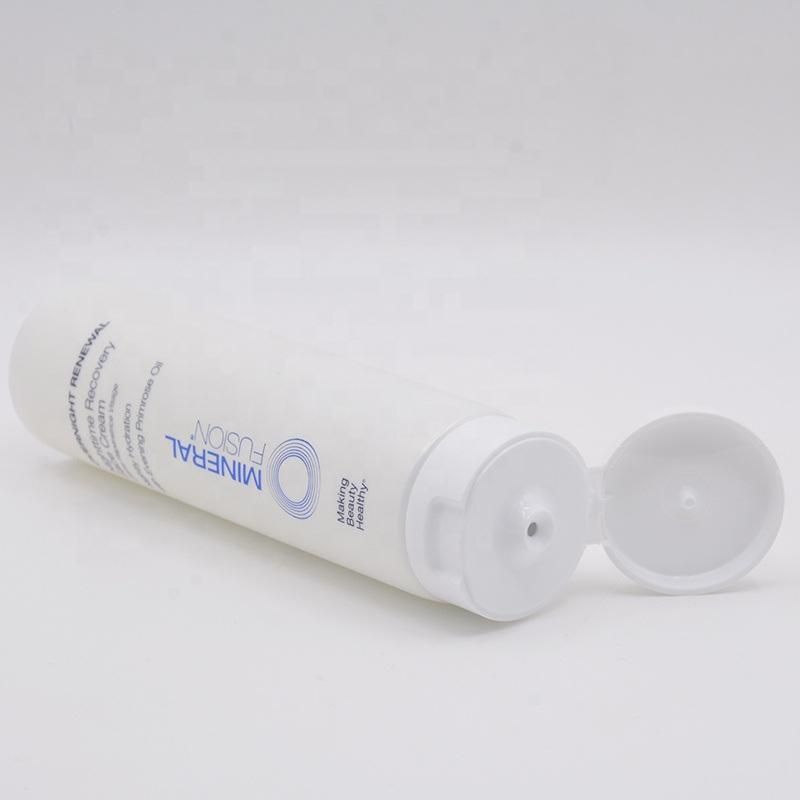 Cosmetics Packaging Tube Round PE Plastic Custom Color Round Shaped