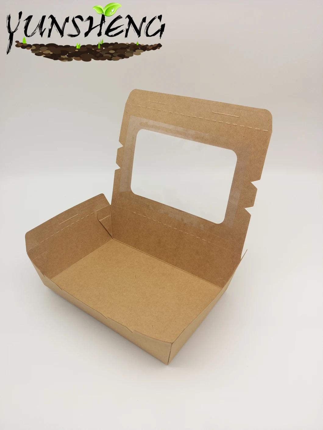 Biodegradable Food Container with Dividers and Lid Wholesale