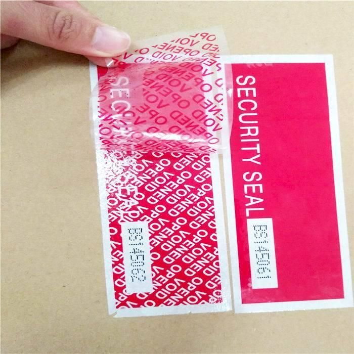 Serial Number Packing Tape for Carton Sealing