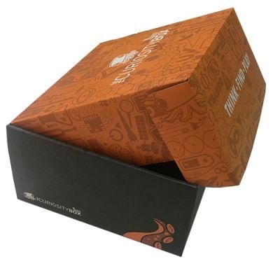 Large Cubic Corrugated Cardboard Paper Gift Box