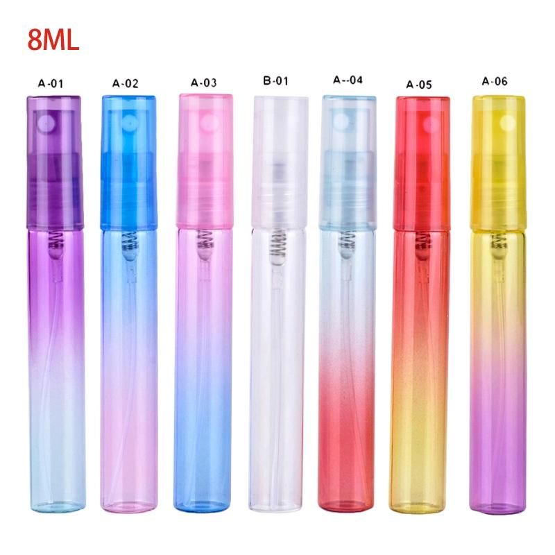 Portable 8 Ml Refillable Perfume Spray Bottle Travel Mini Container Empty Cosmetic Containers Perfume Bottle