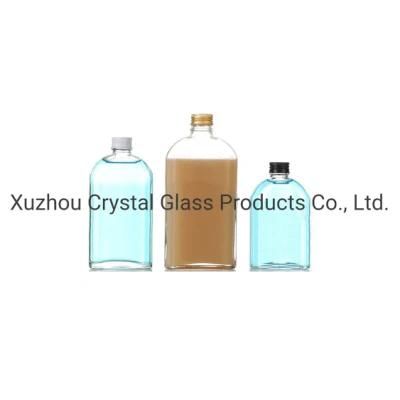 100-500ml Bulk Empty Carbonated Beverage Cold Pressing Juice Milk Tea Glass Bottles